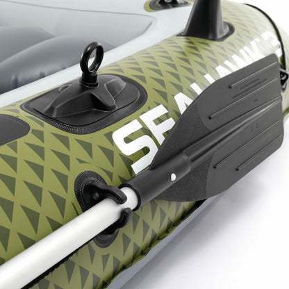 Intex Seahawk 3 Person Inflatable Boat Set