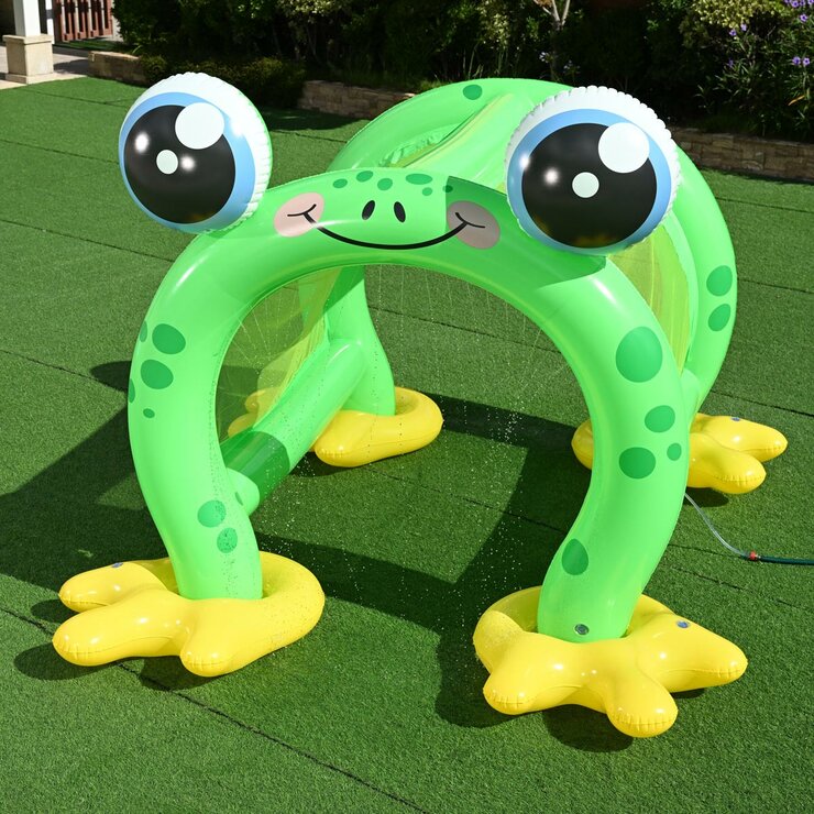 H2OGO! Froggy Fun Inflatable Sprinkler Tunnel