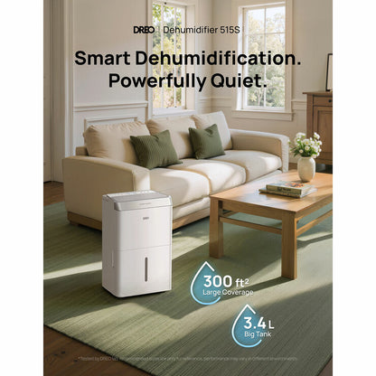 Dreo Smart WiFi 16L Dehumidifier, DR-HDH005S