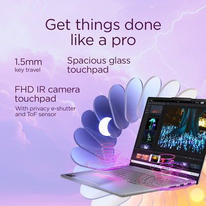 Lenovo IdeaPad Pro 5 Laptop, 14 Inch Copilot+ PC Ryzen AI 7 32GB/1TB, 83JL001LUK