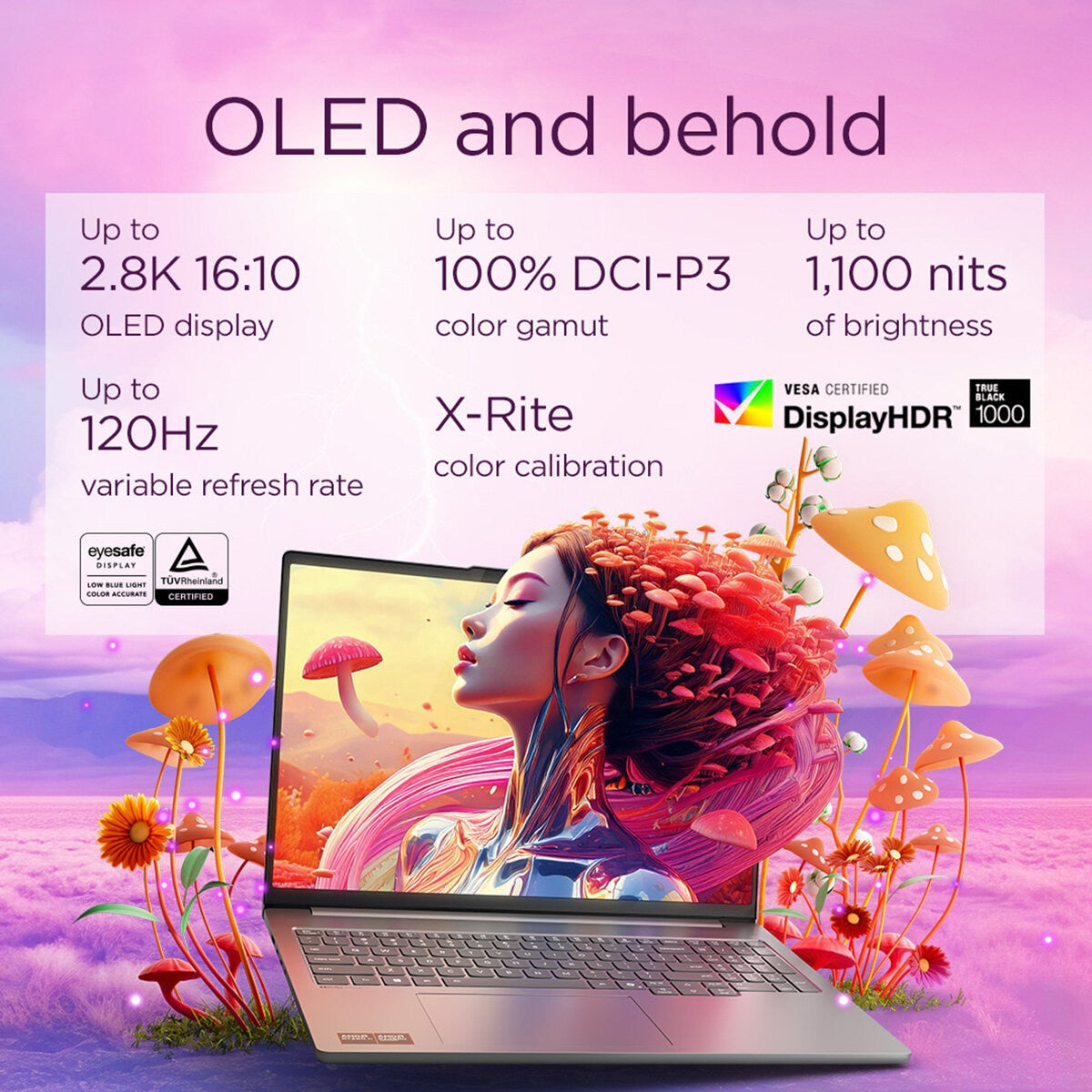 Lenovo IdeaPad Pro 5 Laptop, 14 Inch Copilot+ PC Ryzen AI 7 32GB/1TB, 83JL001LUK