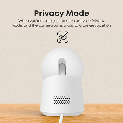 eufy C220 2K Pan-Tilt Smart Indoor Camera 3 Pack - No Monthly Fees