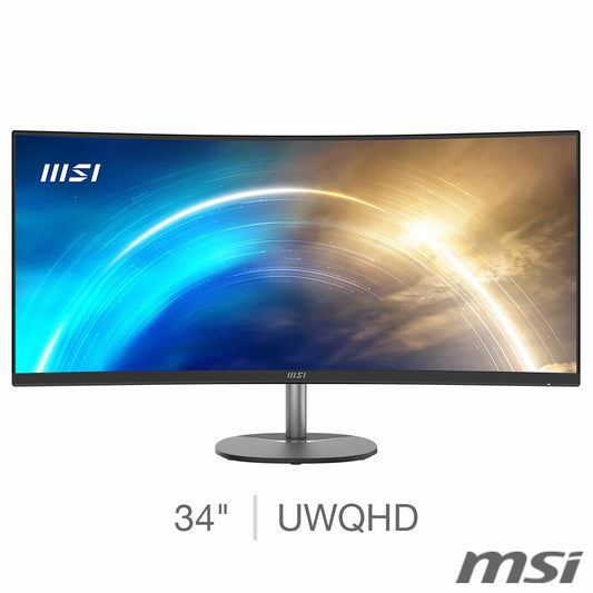 MSI PRO MP341CQ 34 inch UWQHD 100Hz VA Gaming Monitor