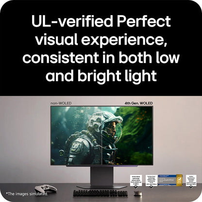 LG UltraGear 27 Inch QHD 280Hz OLED Gaming Monitor