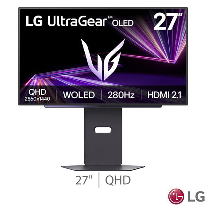 LG UltraGear 27 Inch QHD 280Hz OLED Gaming Monitor