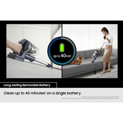 Samsung Jet 65 Pet Max Cordles Vacuum Cleaner in Teal/Silver - VS15A60AGR5/EU
