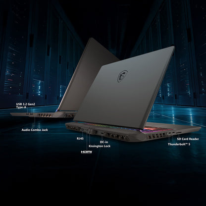 MSI Vector 16 HX AI A2XW Gaming Laptop Ultra7 16/512GB RTX5070Ti, 9S7-15M352-403