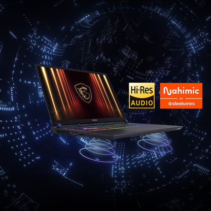 MSI Vector 16 HX AI A2XW Gaming Laptop Ultra7 16/512GB RTX5070Ti, 9S7-15M352-403