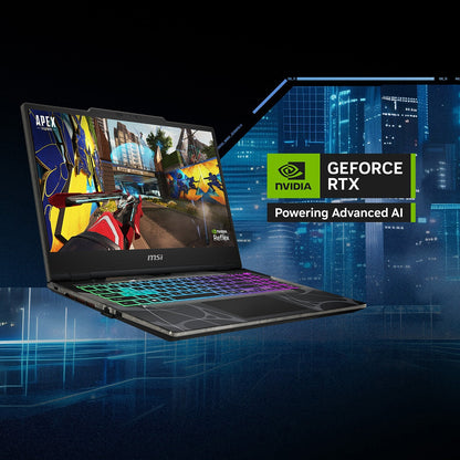 MSI Cyborg 15 Gaming Laptop, Core 7 16GB/1TB RTX5050, 15.6 Inch, 9S7-15Q342-021