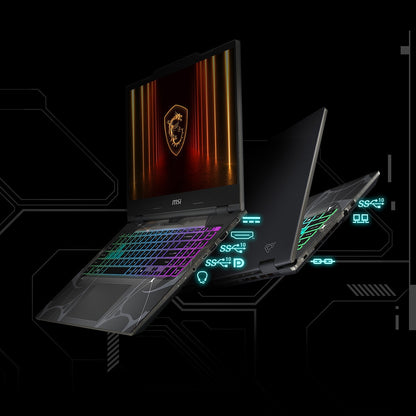 MSI Cyborg 15 Gaming Laptop, Core 7 16GB/1TB RTX5050, 15.6 Inch, 9S7-15Q342-021