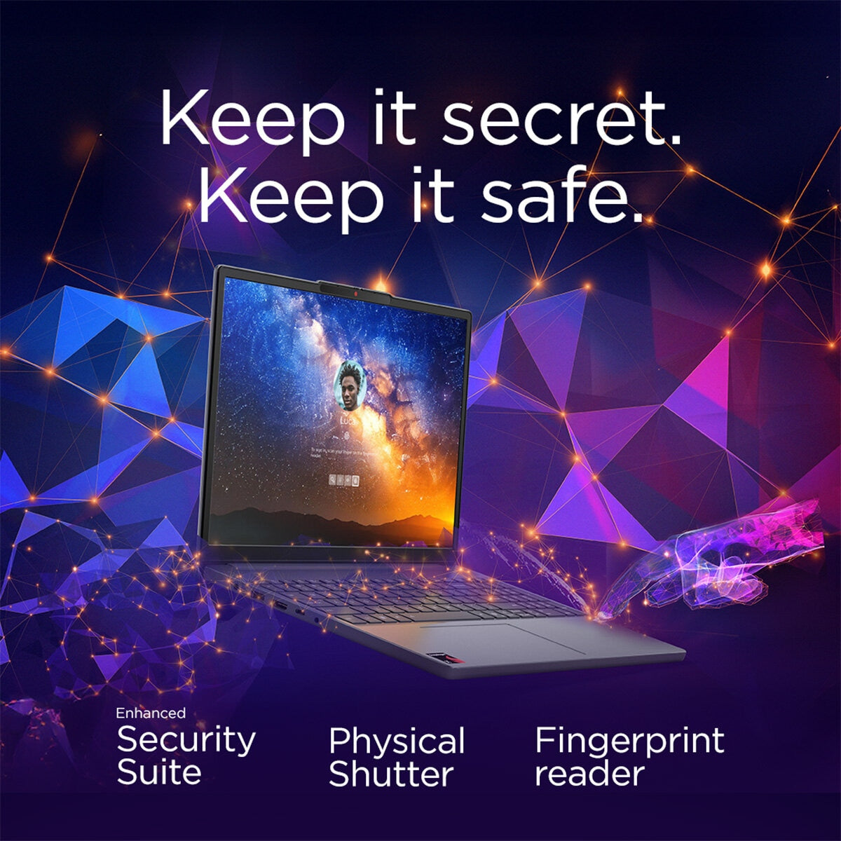 Lenovo IdeaPad Slim 3 Laptop 15.3 Inch Copilot+ Snapdragon X 16GB/1TB 83N3002CUK