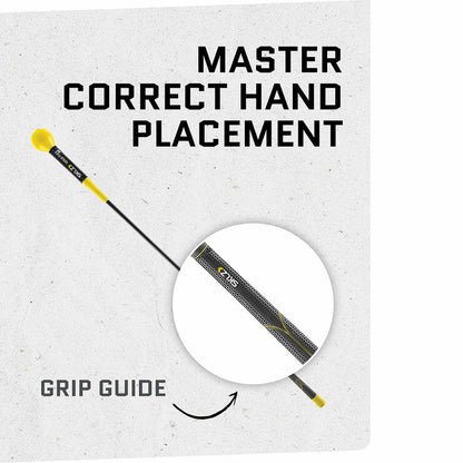 SKLZ Gold Flex Golf Swing Trainer, 48 inch