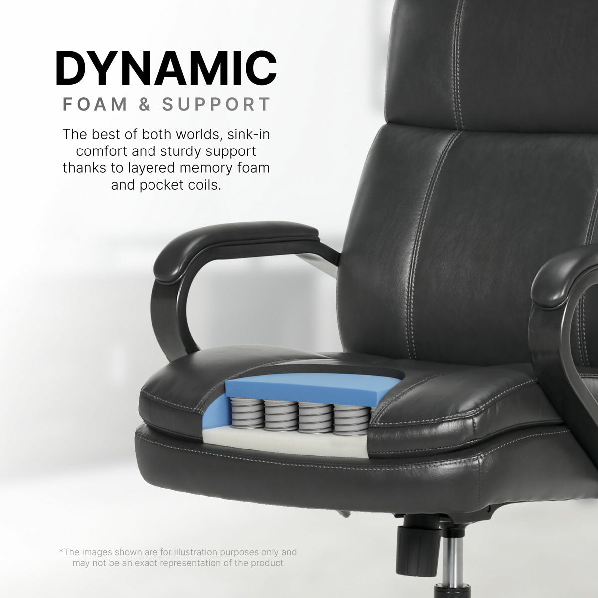 True Innovations Mid Back Managers Chair