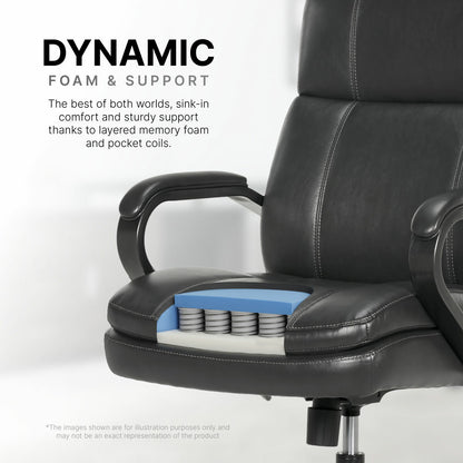 True Innovations Mid Back Managers Chair