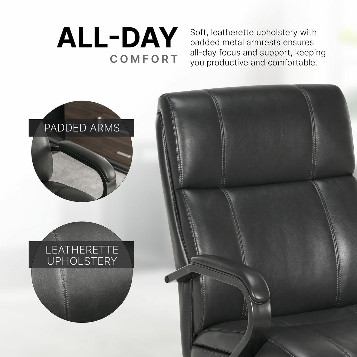 True Innovations Mid Back Managers Chair