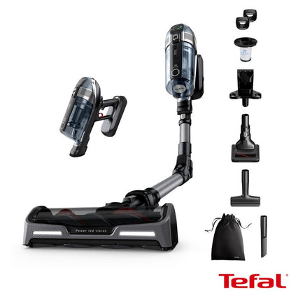 Tefal X-Force Flex Pet & Car Cordless Stick Vacuum, Black & Grey, TY99A2GO
