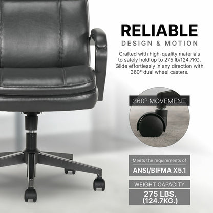 True Innovations Mid Back Managers Chair