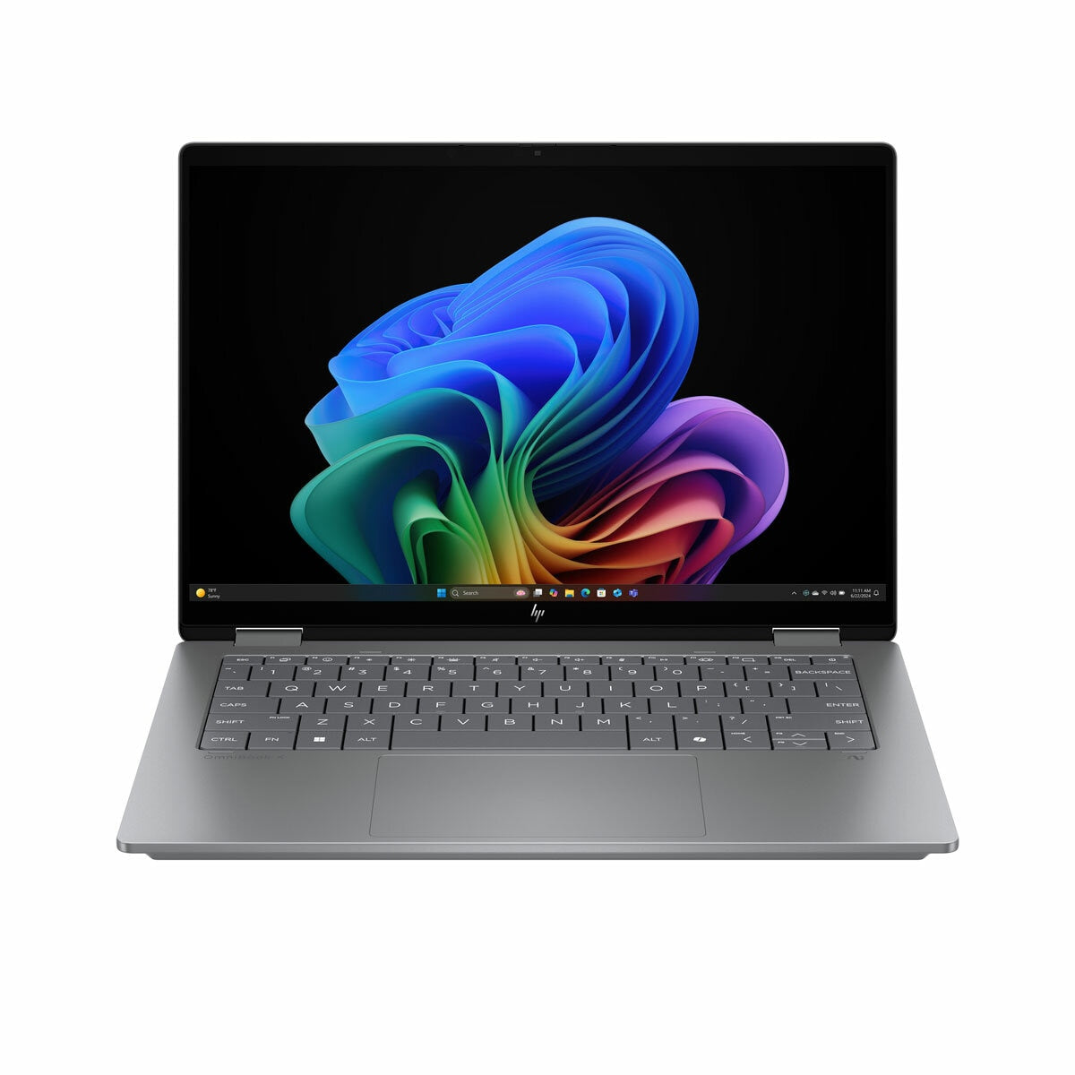 HP Omnibook X Flip 2-in-1 Laptop, 14-Inch AMD Ryzen AI 7, 16GB/1TB, 14-FK0009NA