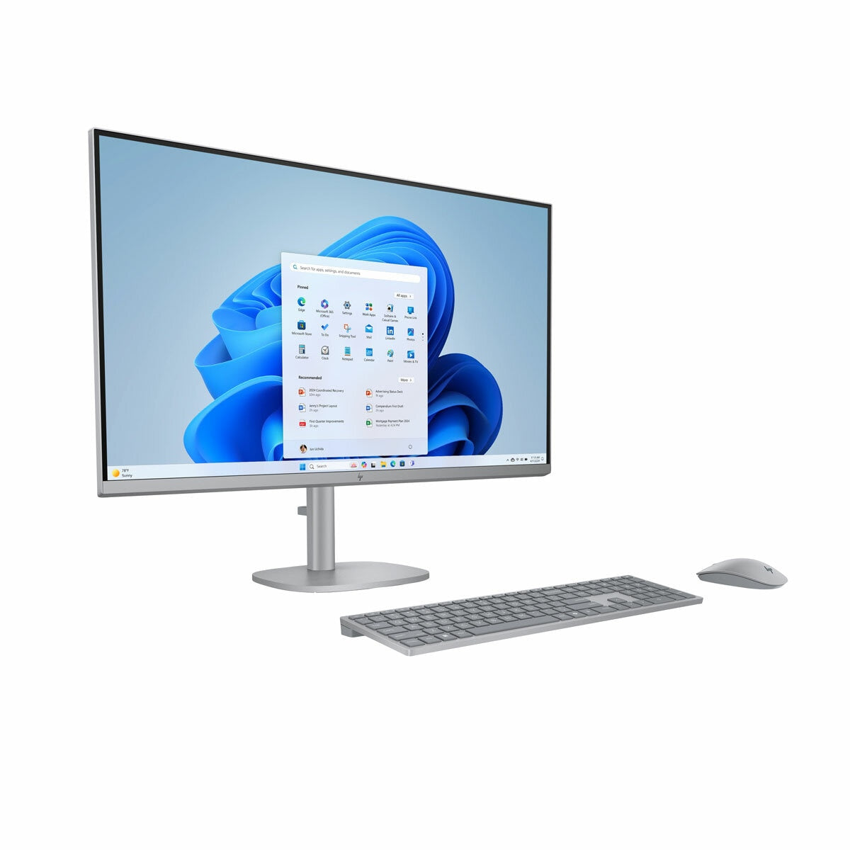 HP OmniStudio X All in One Desktop PC, Core Ultra 7, 16GB RAM 2TB SSD, 31.5 Inch