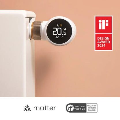Tado Wireless Smart Thermostat Multi Room Starter Kit & 2 Thermostatic Valves