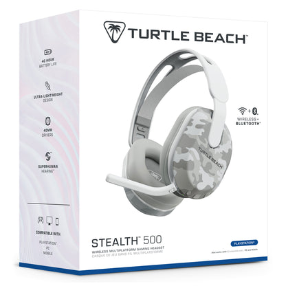 Turtle Beach Stealth 500 Gaming Headset Wireless Arctic Camouflage