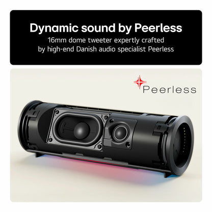 LG XBOOM Grab Bluetooth Speaker by will.i.am Portable Speaker