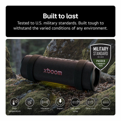 LG XBOOM Grab Bluetooth Speaker by will.i.am Portable Speaker