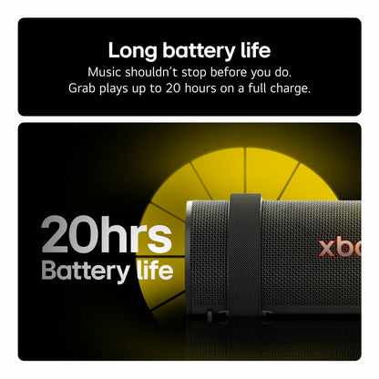 LG XBOOM Grab Bluetooth Speaker by will.i.am Portable Speaker