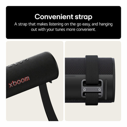 LG XBOOM Grab Bluetooth Speaker by will.i.am Portable Speaker