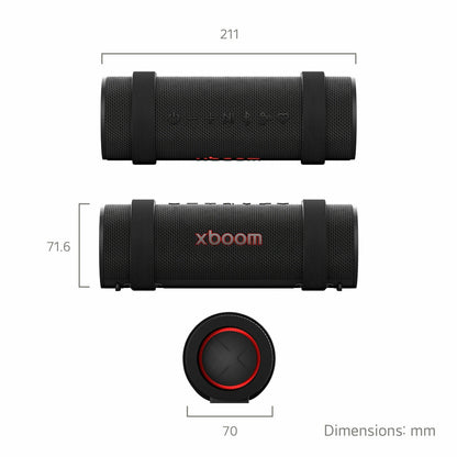 LG XBOOM Grab Bluetooth Speaker by will.i.am Portable Speaker