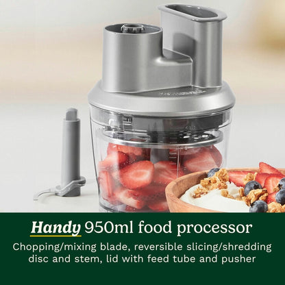 Cuisinart HB500U Power Blend Immersion Hand Blender in Silver