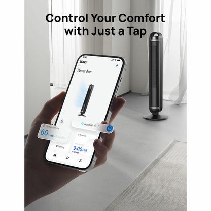 Dreo Smart Cruiser Tower Fan in Black, DR-HTF011S