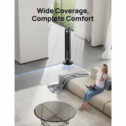Dreo Smart Cruiser Tower Fan in Black, DR-HTF011S