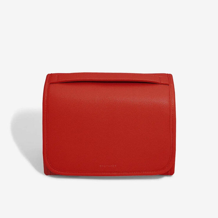 Stackers Small Hanging Washbag In Red