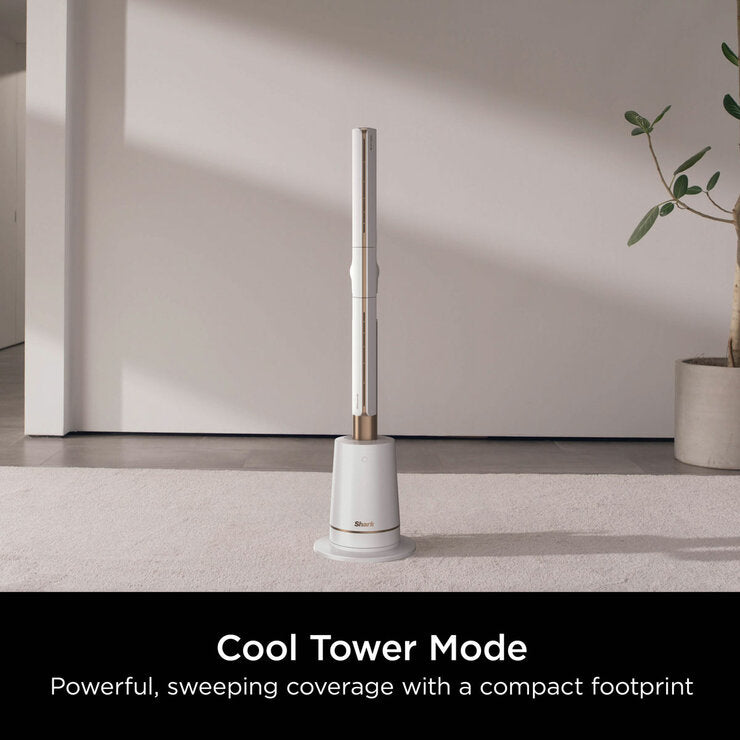 Shark TurboBlade Multi-Directional Cooling Fan in White, TF200SUKWH