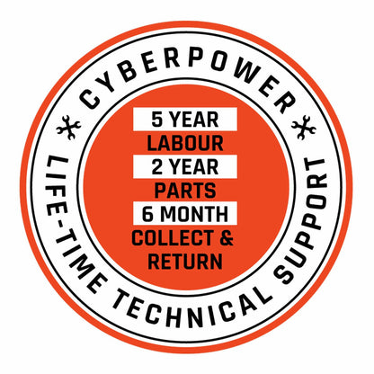 CyberPower, Intel Core i5, 16GB RAM, 1TB SSD, RTX 5060, Gaming Desktop Bundle