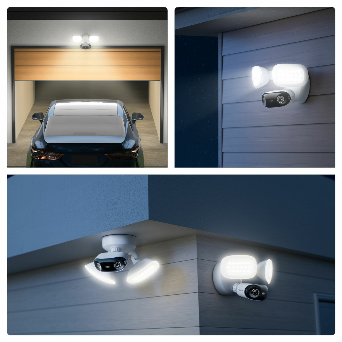 Reolink 4K 180?Battery Wi-Fi Floodlight Security Camera with 64GB SD Card