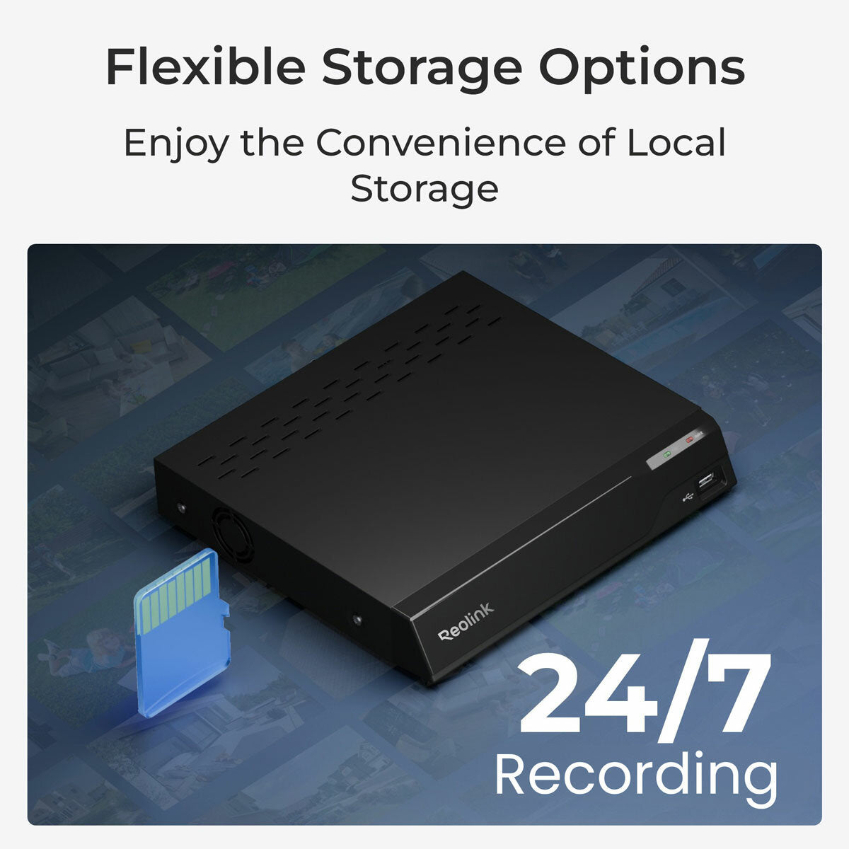 Reolink 4K 180?Battery Wi-Fi Floodlight Security Camera with 64GB SD Card