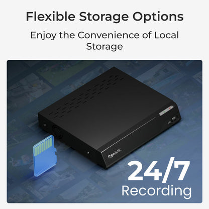 Reolink 4K 180?Battery Wi-Fi Floodlight Security Camera with 64GB SD Card