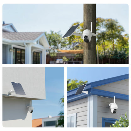 Reolink Argus PT Ultra 4K 8MP Wireless Solar Camera + 64GB SD Card - 2 Pack