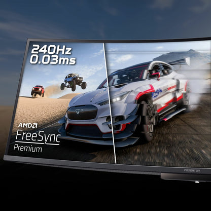 Acer Predator X49 X 49 Inch DQHD 240Hz QD-OLED Gaming Monitor, UM.SXXEE.X02