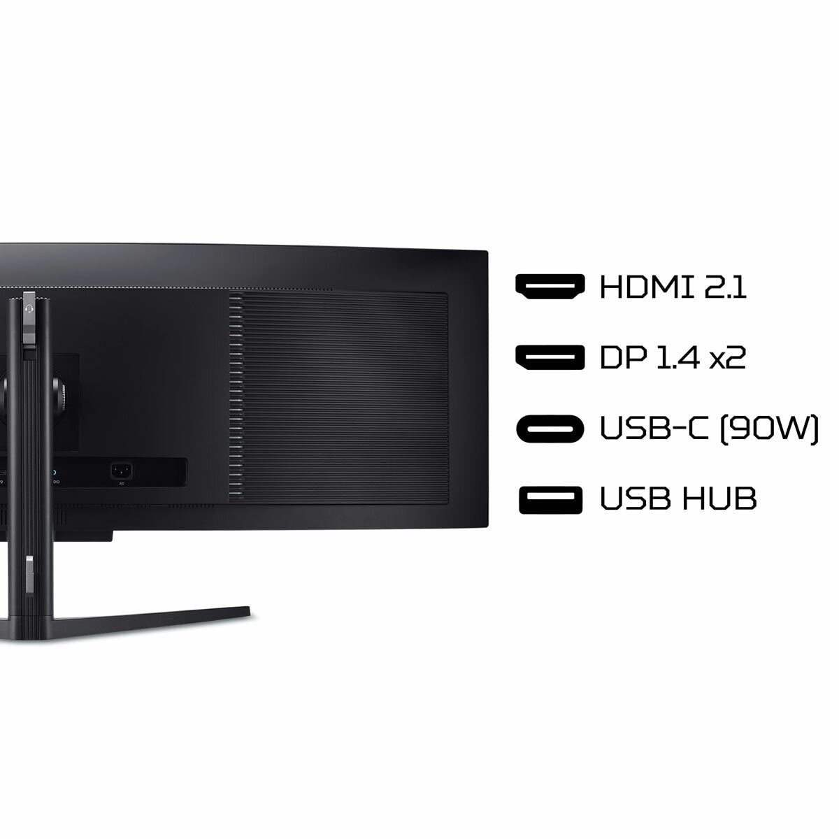 Acer Predator X49 X 49 Inch DQHD 240Hz QD-OLED Gaming Monitor, UM.SXXEE.X02