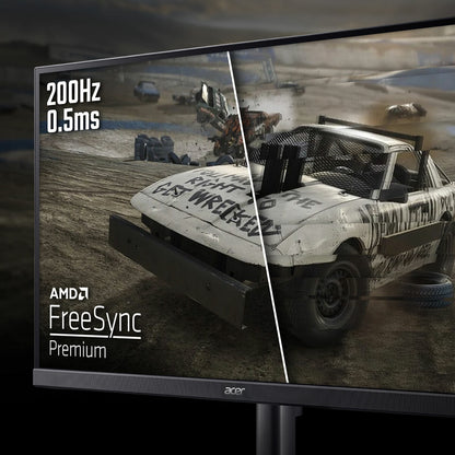 Acer Nitro KG1 23.8 Inch Full HD Gaming Monitor, UM.QX1EE.104