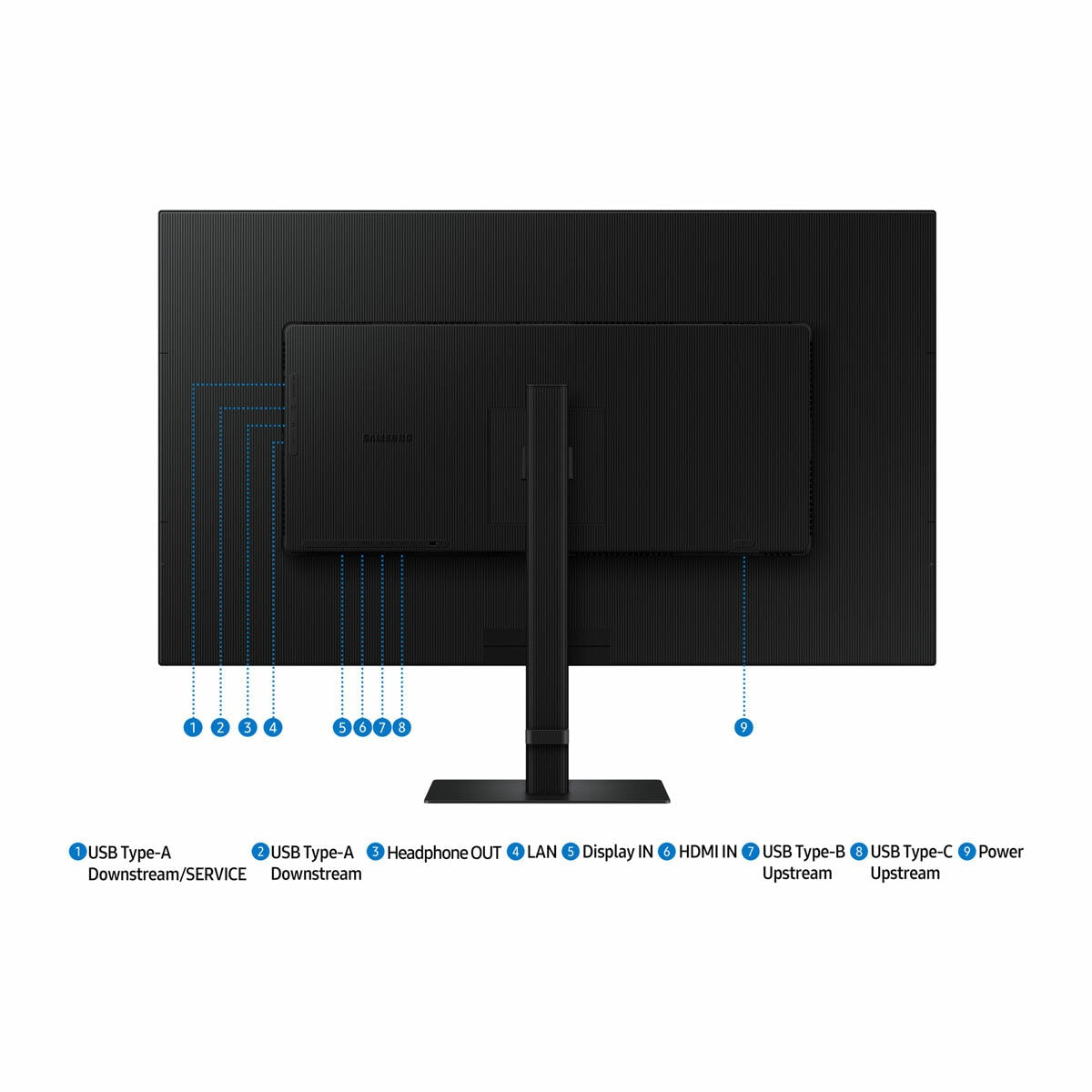 Samsung S80UD 37 Inch VA Monitor, 4K Ultra HD, 60Hz, LS37D800UAUXXU