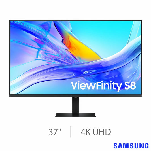 Samsung S80UD 37 Inch VA Monitor, 4K Ultra HD, 60Hz, LS37D800UAUXXU