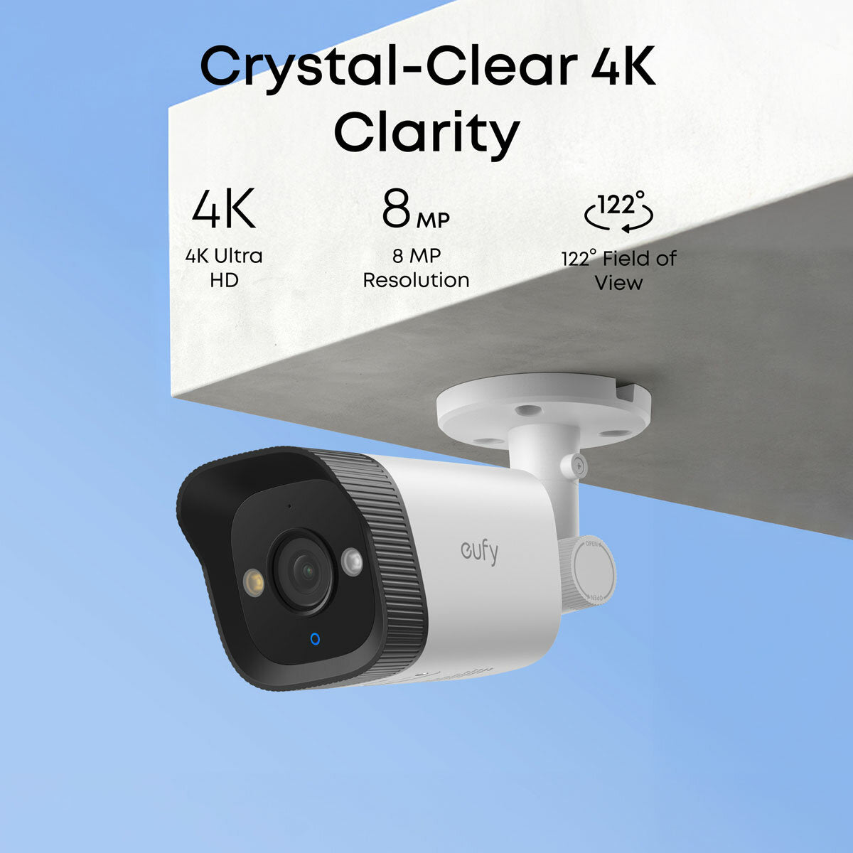 Eufy POE E40 4K Bullet Camera Add-on 2 Pack