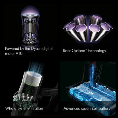 Dyson Cyclone V10 Submarine Wet & Dry Vacuum Cleaner in Nickel/Copper - 594594-01