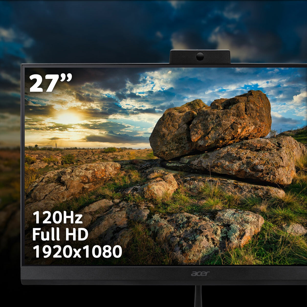 Acer C27-B All in One Desktop PC, Intel Core 5, 16GB RAM, 1TB SSD, 27 Inch