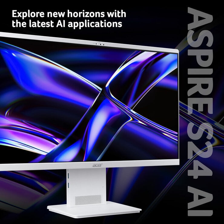 Acer S24-B 24 Inch All in One Desktop PC, Intel Core Ultra 5, 16GB RAM 512GB SSD