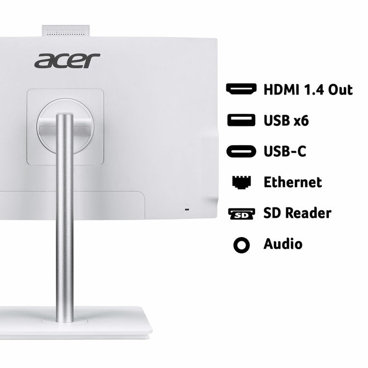 Acer C24-A 24 Inch All in One Desktop PC, Intel Core 5, 16GB RAM, 1TB SSD